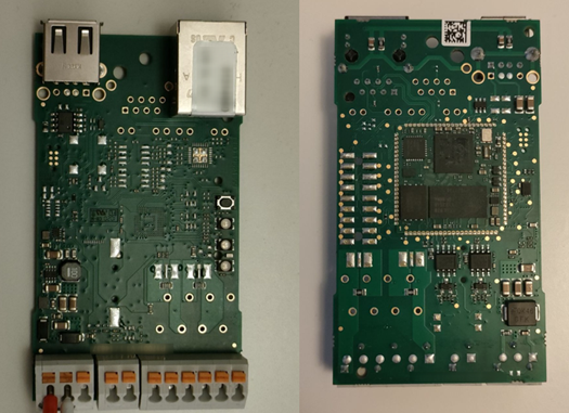 Circuit board from Solar-Log Gateway 50